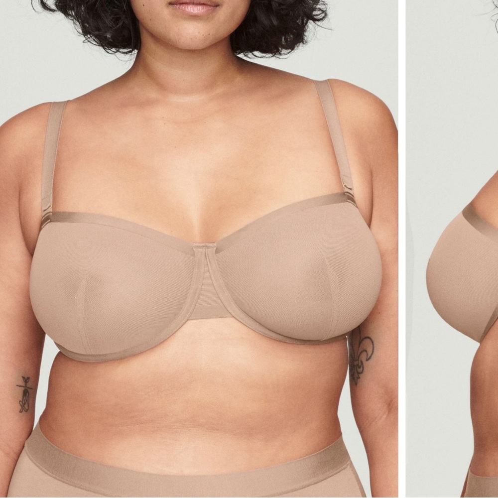 Cuup Balconette Bra in Taupe 34F